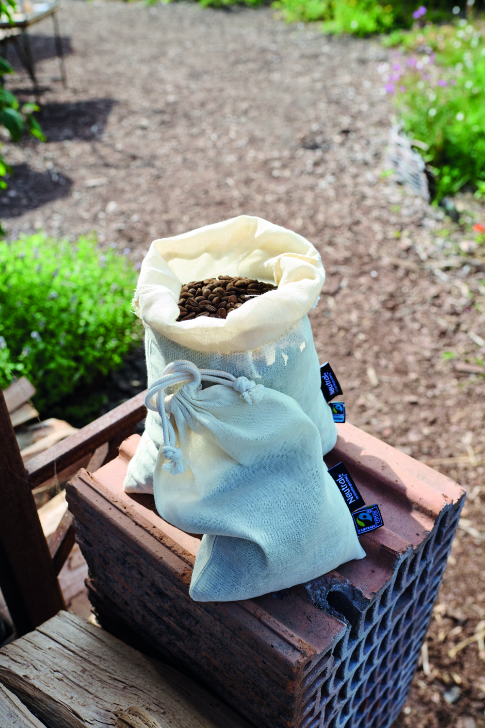 Cotton Bag w. Drawstrings (Pack of 5 Pieces)